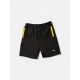 Adidas Performance Training Shorts Μαύρο με Κίτρινες Λεπτομέρειες